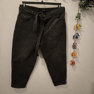 Ralph Lauren Women's Black Ankle Jeans